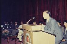 At the 29th Institute Day of IIT Madras, 1988