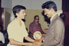 At IIT Madras, 1988