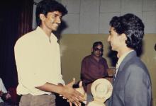 At the 29th Institute Day of IIT Madras, 1988