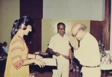 At IIT Madras, 1988