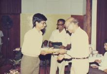 A photograph taken during the Institute Day, 1988