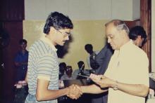 At the 29th Institute Day of IIT Madras, 1988