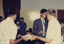 A photograph taken during the Institute Day, 1988