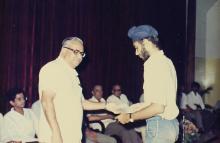 Prof. N. V. C. Swamy at the 29th Institute Day, 1988