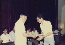 At the 29th Institute Day of IIT Madras, 1988