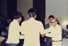 At the 29th Institute Day of IIT Madras, 1988