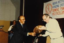 All smiles at IIT Madras, 1988
