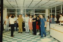Mr. P. Seshasayi addresses the gathering, 1988 