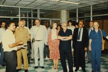 Mr. P. Seshasayi addresses the gathering, 1988 