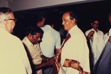 Prof. L. S. Srinath at IIT Madras, 1988