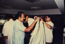 At the 25th Convocation, 1988