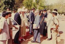 Richard von Weizsäcker at IIT Madras, 1991