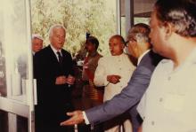 Richard von Weizsäcker at IIT Madras, 1991