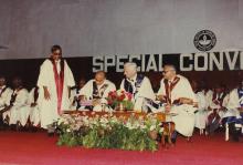 At the special convocation held in 1991