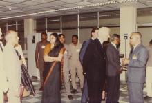 Richard von Weizsäcker at IIT Madras, 1991