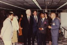 Richard von Weizsäcker at IIT Madras, 1991