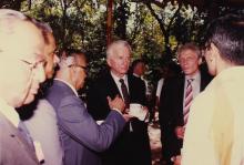 Refreshments at IIT Madras, 1991