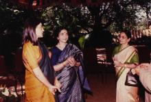 Ms. Maneka Gandhi at IIT Madras, 1991