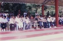 A section of the audience at the 35th Inter-IIT Sports Meet, 1999