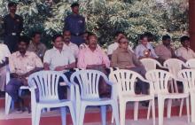 A section of the audience at the 35th Inter-IIT Sports Meet, 1999