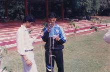 At the 35th Inter-IIT Sports Meet, 1999