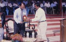 At the 35th Inter-IIT Sports Meet, 1999