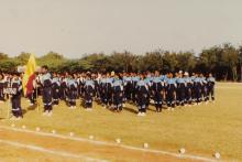 The IIT Madras contingent at the 35th Inter-IIT Sports Meet, 1999