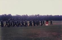 IIT Delhi contingent photographed during the march-past, 1999
