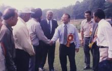 A photograph taken during the 35th Inter-IIT Sports Meet, 1999