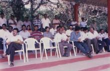 A section of the audience at the 35th Inter-IIT Sports Meet, 1999