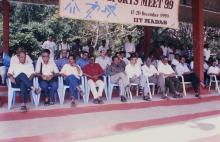 At the 35th Inter-IIT Sports Meet, 1999