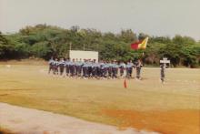 The hosting team IIT Madras at the 30th Inter-IIT Sports Meet, 1994