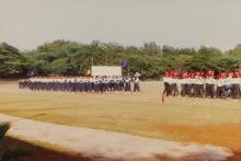 At a march-past, 1994