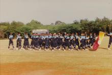 The hosting team IIT Madras at the 30th Inter-IIT Sports Meet, 1994