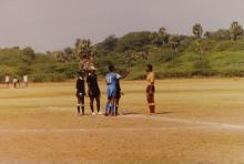 A photograph taken before kick-off, 1994