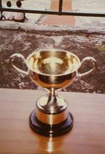 A photograph of a trophy, 1994