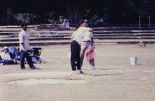 At the 35th Inter-IIT Sports Meet, 1999