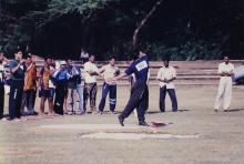 At a throwing event, 1999
