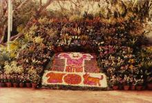 Floral decorations during the 30th Convocation, 1993