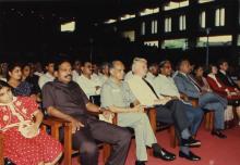 A section of the audience and graduates at the 26th convocation