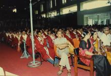 A section of the audience and graduates at the 26th convocation