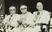 Distinguished guests at the convocation ceremony