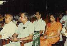  A section of the audience at the 26th Convocation, 1989