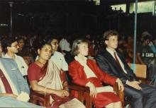 A section of the audience at the 26th Convocation, 1989