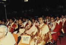 Graduands at the 26th Convocation, 1989