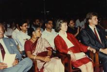 A section of the audience at the 26th Convocation, 1989