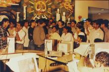 An event underway at Shaastra 2002