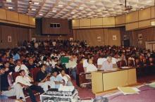 An event underway at Shaastra 2002