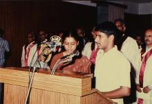 Invocation at the 23rd convocation