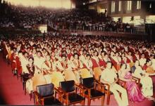 A section of the audience at the 23rd convocation ceremony